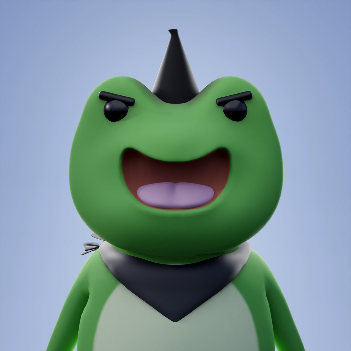So dope that there are three versions of my <a href="/FroggyFriendNFT/">meena</a> Ribbet Ribbet