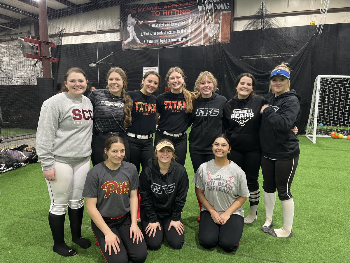 Back to work for the 18s.  Good to see everyone. <a href="/BartleyBrylen/">Brylen Bartley</a> <a href="/LizRhuems/">Liz Rhuems</a> <a href="/2kaydenceh/">Kaydence Harjo</a> <a href="/Katie_simpson24/">Kaitlyn Simpson 2024</a> <a href="/graci_major/">Graci Major</a> <a href="/taylor78216911/">Taylor Lundien</a> <a href="/Bree_J_Sap/">Aubree Saporito</a> <a href="/JosieHart06/">Josie Hart</a> <a href="/kt_lopp/">Kaitlynn Lopp</a> @alyharding