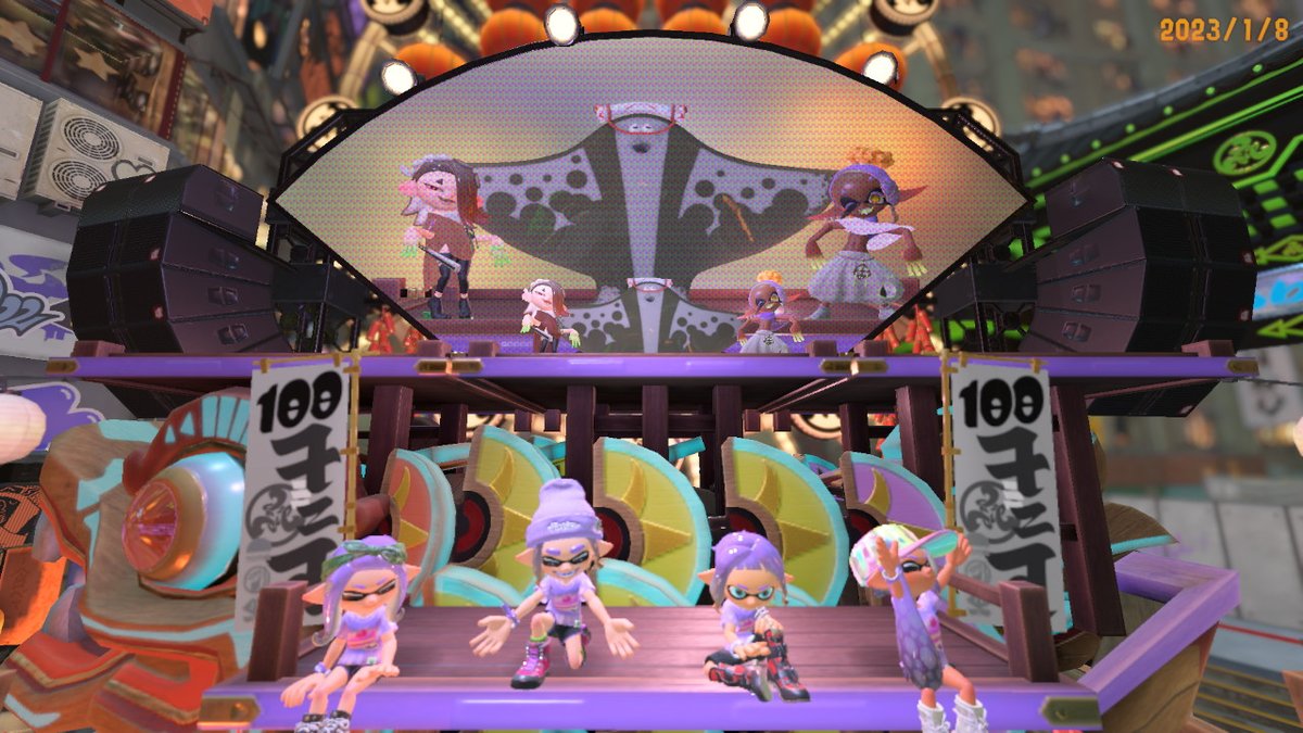 引き続き撮影できた #スプラトゥーン3 #Splatoon3 #NintendoSwitch