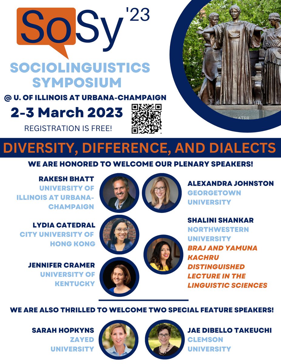 #LSA2023 may be coming to a close tomorrow…but don’t fret! There’s #SoSy2023 to look forward to in March!! Even cooler news…LSA and ADS presenters <a href="/jenniferscramer/">Dr. Jennifer Cramer</a> and <a href="/alexandrasaab/">Alex Johnston</a> are 2 of our amazing plenaries! 🤩🤩🤩