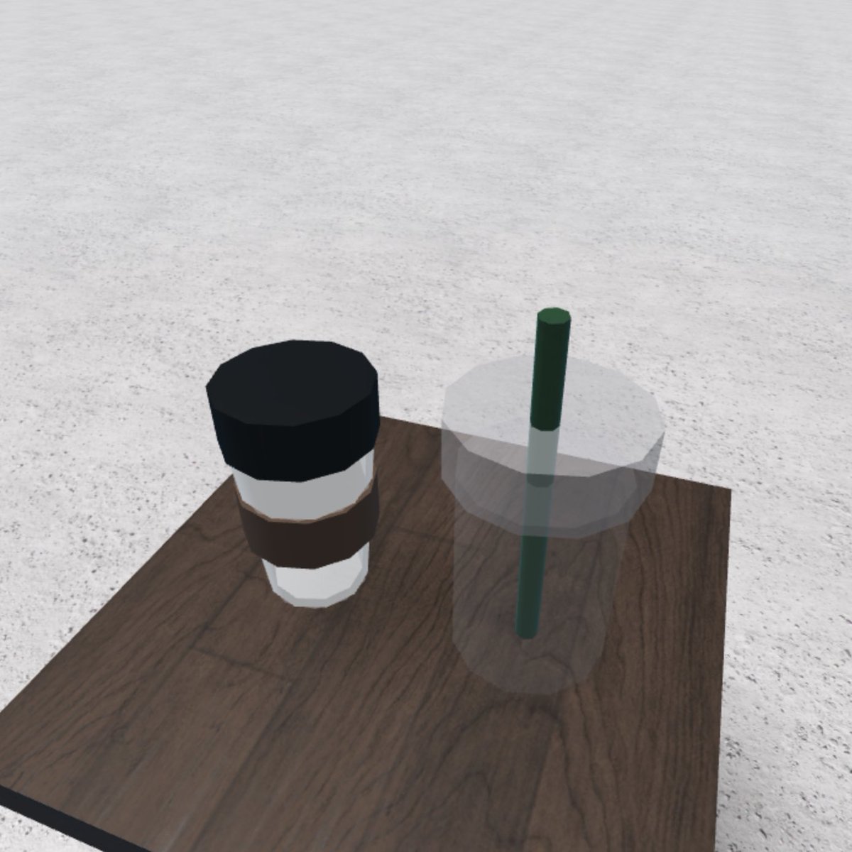 bloxopia☃️ on Twitter "two cups i made from starbucks 🥤☕️ RBX_Coeptus FroggyHopz_RBLX 