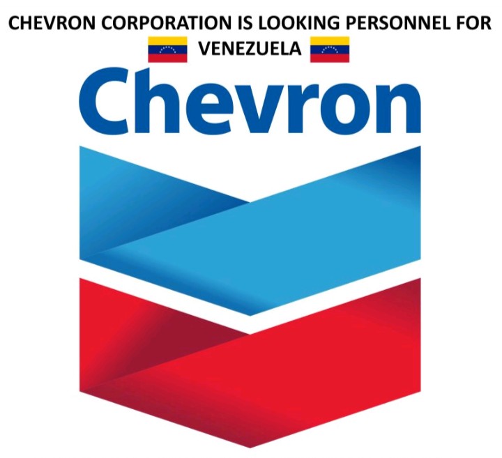 Chevron de Venezuela reactiva sus operaciones y comienza proceso de reclutamiento de rrhh en sedes de Caracas y Barcelona en áreas de ingeniería y administración. 💸