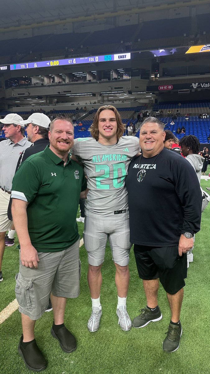 Congratulations to our All-American Blake Nichelson who lead the West team with 9 tackles in today's Army All-American game.  One of the best to ever do it. Go Buffs!

<a href="/AABonNBC/">Navy All-American Bowl</a> <a href="/FSUFootball/">FSU Football</a> <a href="/NichelsonBlake/">Blake Nichelson</a> 

#RollOn