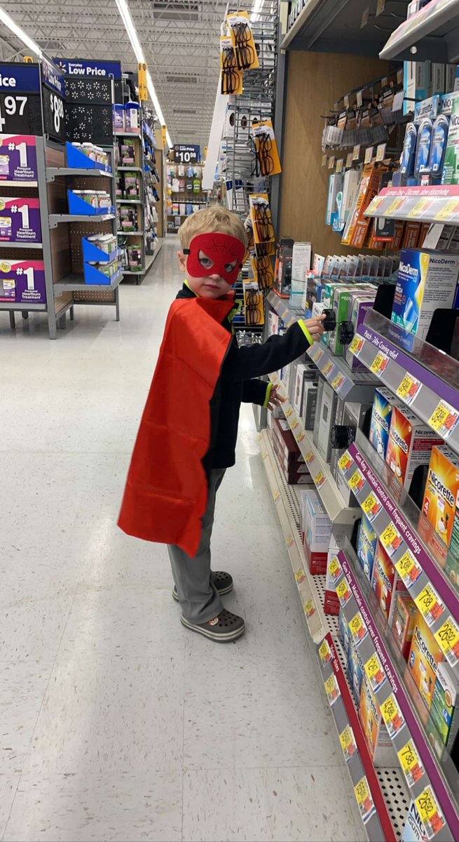 Spider-Man fighting off colds tonight