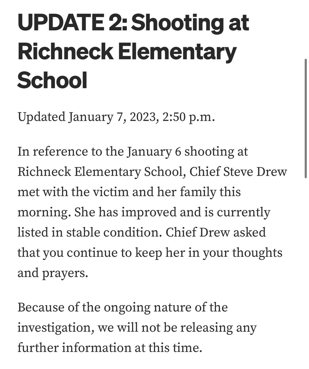 John Cowley IV on Twitter "Abby Zwerner, the Richneck Elementary School teacher shot by a six