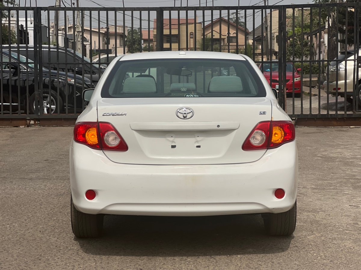 VividComT's tweet photo. 2009 TOYOTA COROLLA BASE
93k Miles 
4 Cylinder 
Lagos / TinCan Cleared 
Price ; 4.8M 
Contact; 0704 345 4611 https://t.co/Y0z0pGxAoS