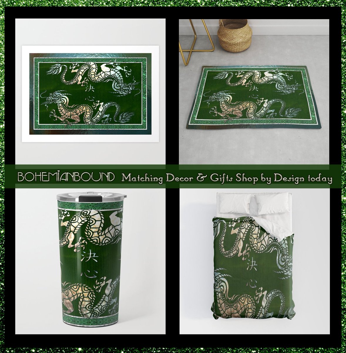 SharonANDRenee on Twitter "Bohemian Bound World & Folk Art At Society6