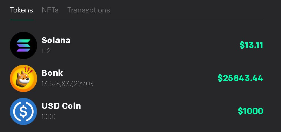 SolanaWakeBake's tweet photo. ok lets try this, @hey_wallet send 1 $USDC to the first 1000 people that follow and retweet this. https://t.co/dSy8EHLKqM
