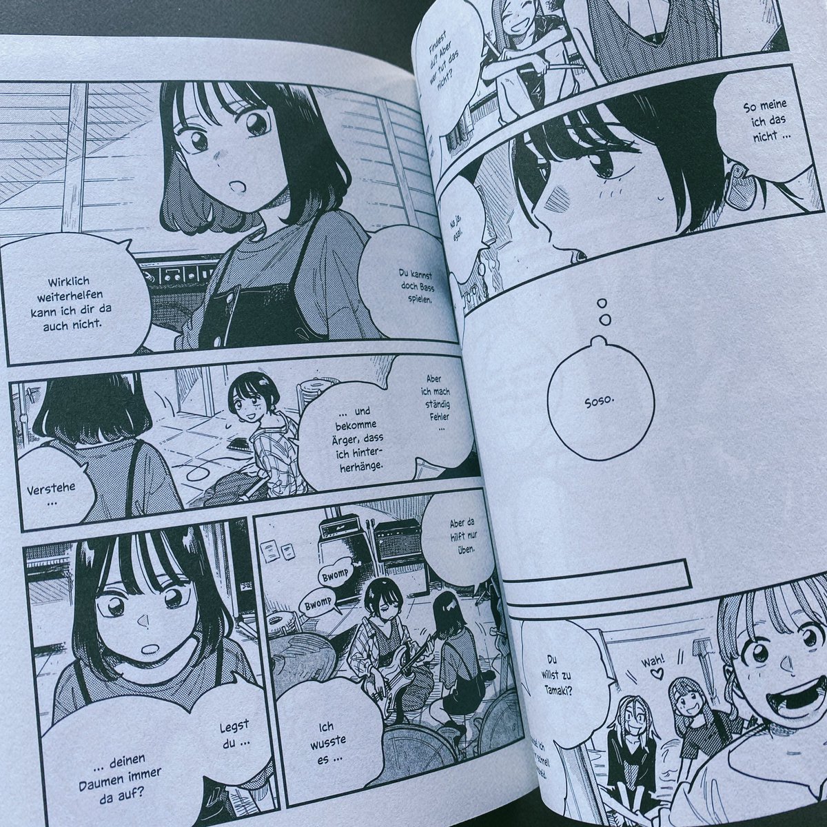 ドイツ語版の付きかな8巻の献本が、来た〜🙆‍♀️環ちゃんとどうにかなる巻です〜〜 