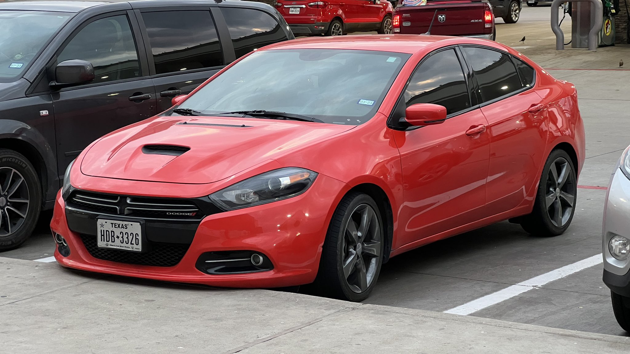 The Autopian on Twitter: "Dodge Dart GT with SPORT HOOD, yesss! Spotted at and I got busted the photo https://t.co/hCEWj9EKSR" X