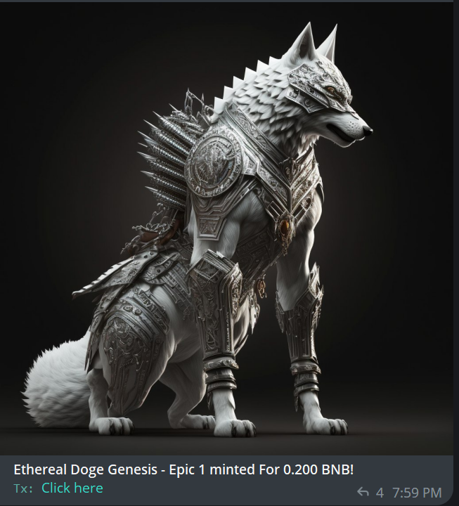 Ethereal Doge $ETHER tweet media