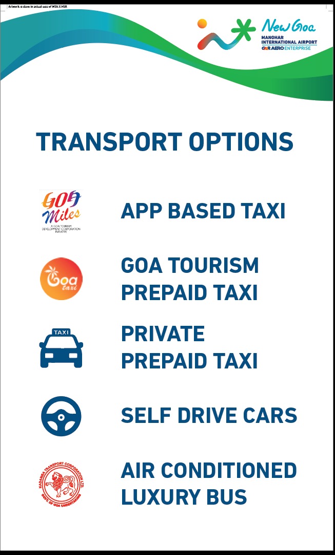 Ticketsandmenus's tweet image. #FeelGoa in its natural beauty when travelling anywhere from #GOX. Goa transport options include — GTAT, prepaid taxi, self drive cars, and buses. 🛫 @TourismGoa