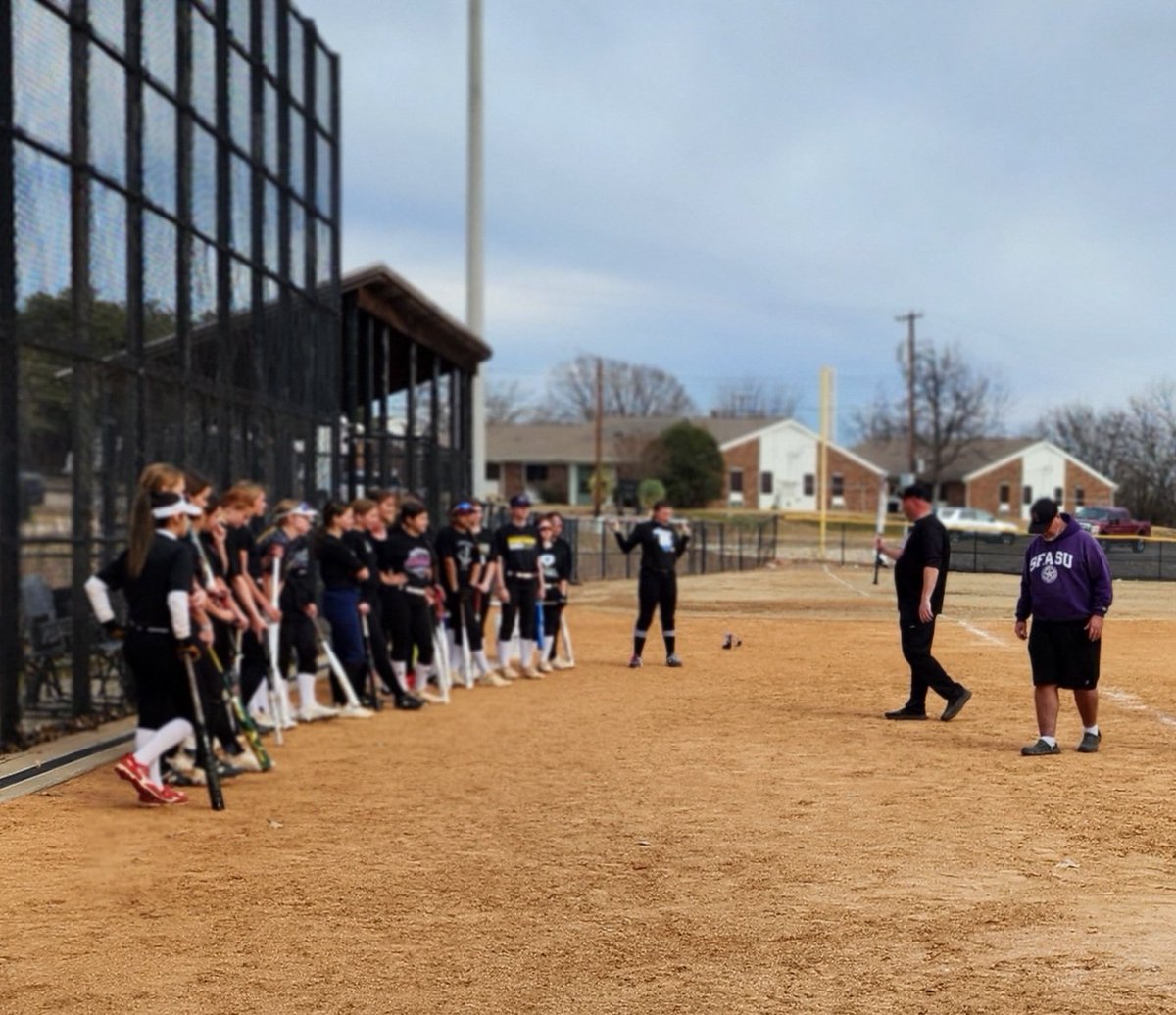 First day of practice for me and my BC girls! Can't wait to get the season started.... #BeChallenged