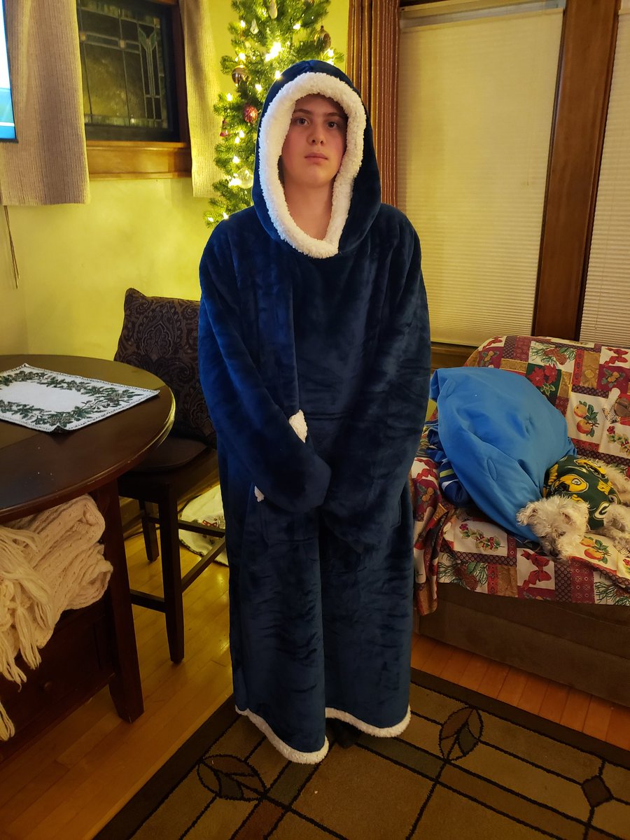 FCS_Monte's tweet photo. My grandson Santa Smurf. https://t.co/2QjJXzg2WE