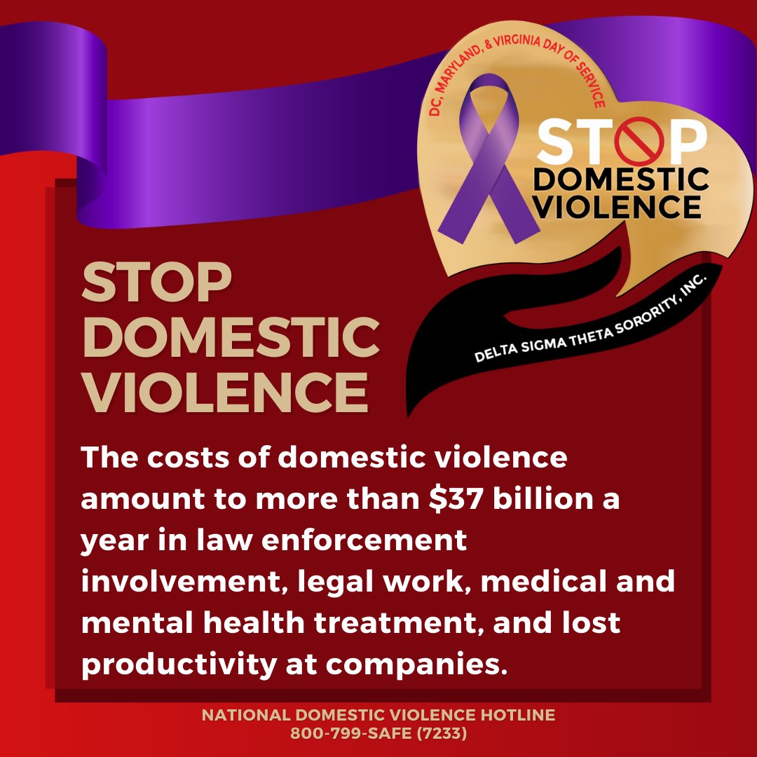 pgcacdst's tweet image. Did you know that up to 99% of #domesticviolence survivors experience economic abuse too? Learn more #DVFacts at a Week of Impact event: DMVDST.com. Call 1−800−799−7233 or TTY 1−800−787−3224 for help.
#DSTFoundersDay2023 
#DMVWeekofImpact2023 
#PGCACDST
