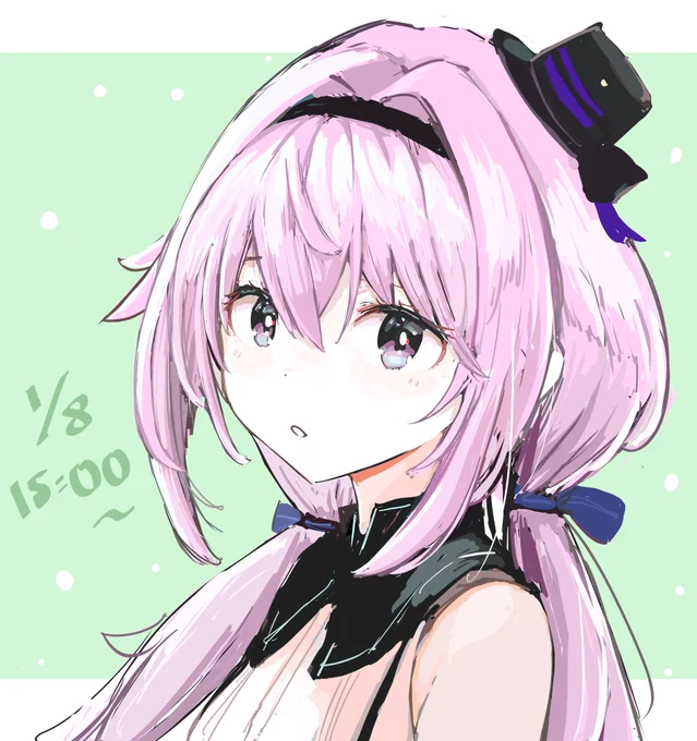 #カルロピノ #ピノの自由帳本日1月8日(日)のピノ様の生配信は『15:00～』です! 