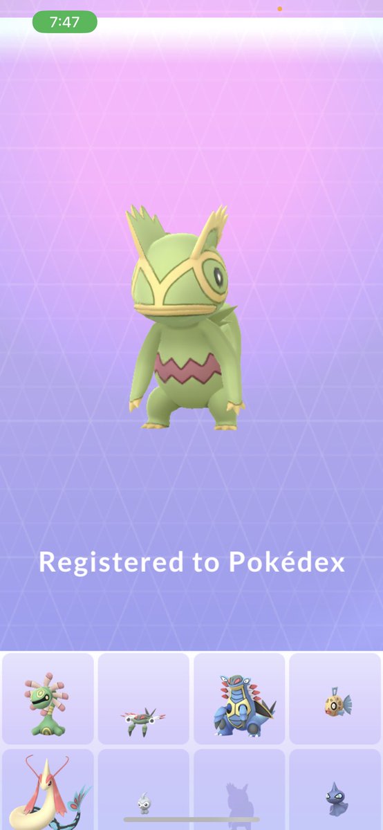 TeamValorCF17's tweet image. So glad I went back out! Absolutely horrible IVs, but I got it! Found a second one, too! For that one, I had to run across a field. Thankful for the light of the moon tonight 😂 Confessions of an adult woman who ran across a field at night to get a Pokémon. #PokemonGo #Kecleon