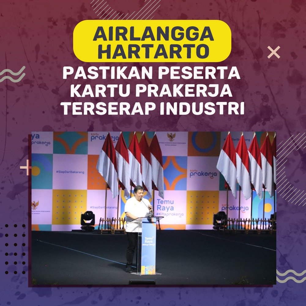 Halim40801's tweet photo. Gambar memastikan peserta kartu pra kerja terserap industri karena ini merupakan tanggung jawab pemerintah. 
#PerppuCiptaKerjaPositif https://t.co/sFW5VL4zgQ
