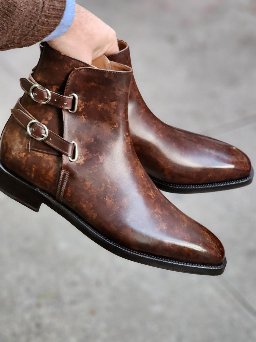 When you are looking for unique shoes and boots, here is where you stop.
.
Our double buckle jodhpur boot. Originated with us. 
.
jfitzpatrickfootwear.com/products/genes…