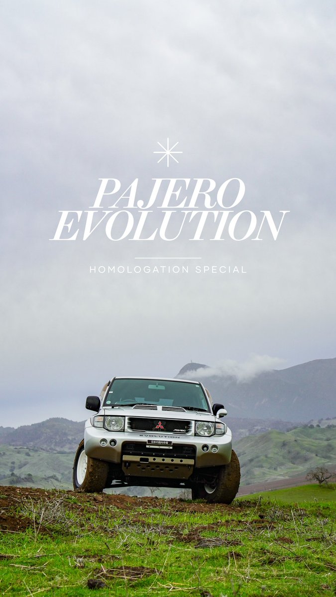 Pink_HeImet's tweet photo. It's a force of nature. Fast over multiple terrains. #PajeroEvolution https://t.co/leJ4oJYKUS