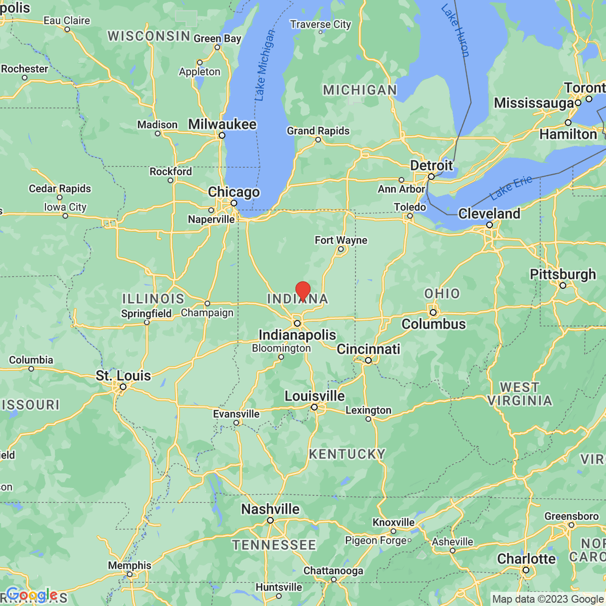 New town every hour on Twitter "Cicero, Indiana Population 4,953