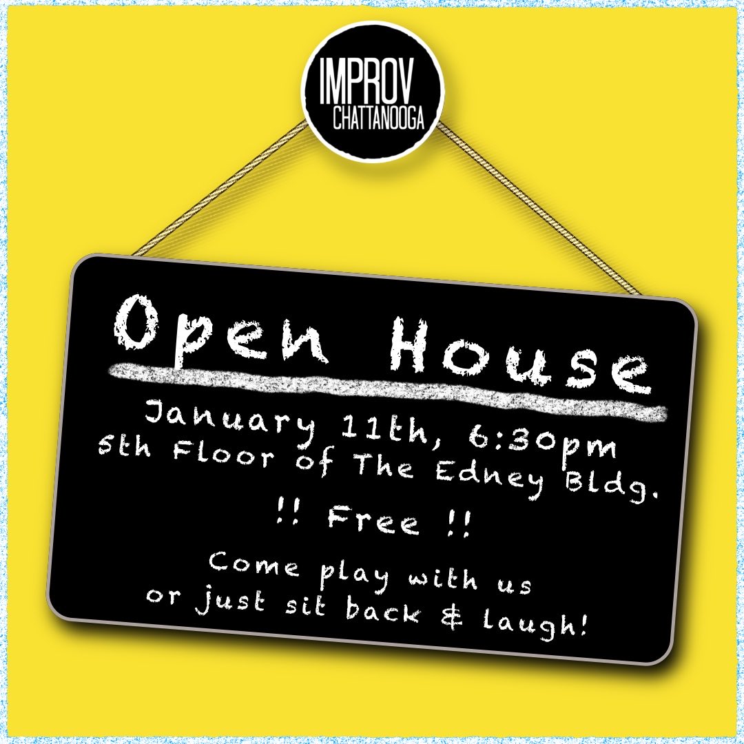 improvcha's tweet photo. Next up! It’s an Open House at The Edney (Floor 5, in the big open room to be exact). Join us! https://t.co/LCI46GjqDm