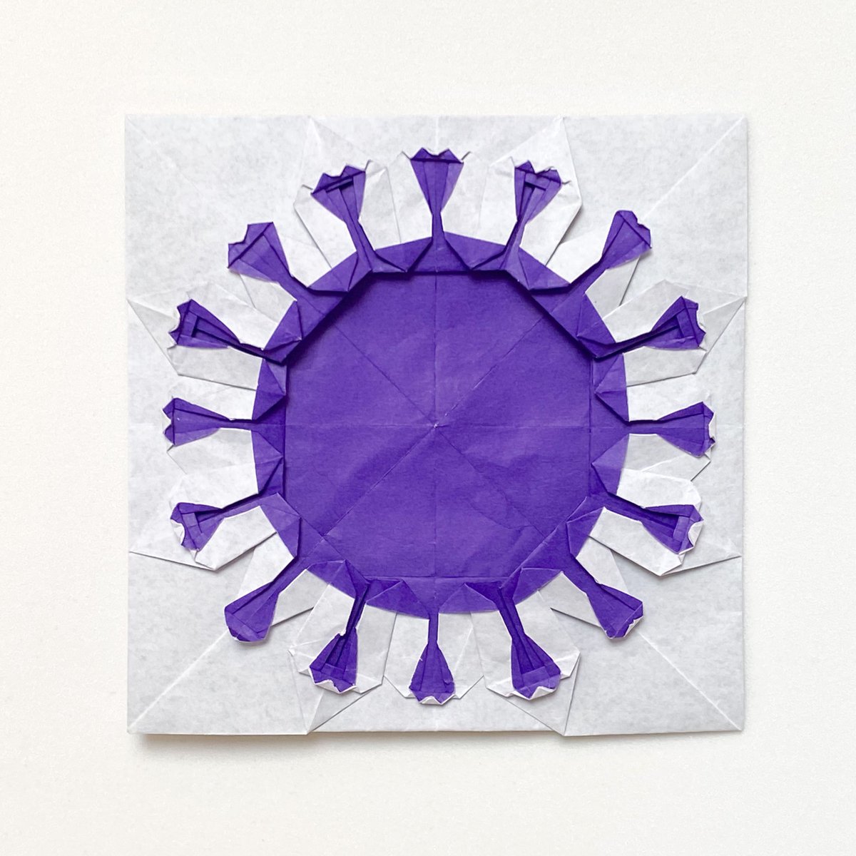 コロナになったので折り紙で作りました