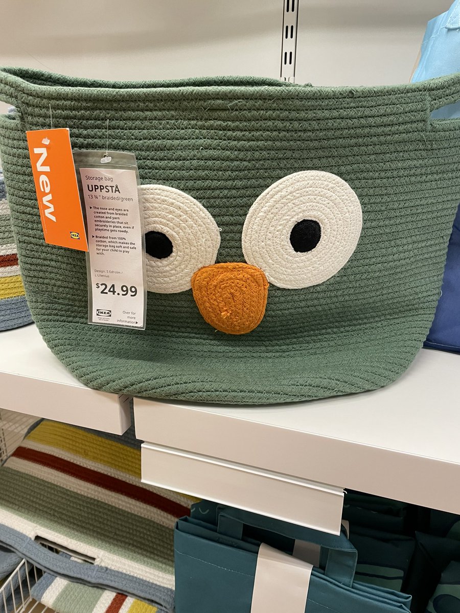 Even when taking a little outing to <a href="/IKEAUSA/">IKEA USA</a>, Duo’s piercing stare reminds me I haven’t yet done my <a href="/duolingo/">Duolingo</a> lesson for today…