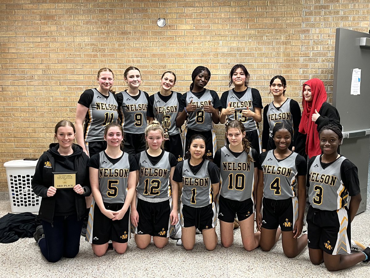 A solid 3rd place finish for the varsity girls! <a href="/nmc_ed/">NMC Phys.ed/Athletics</a>