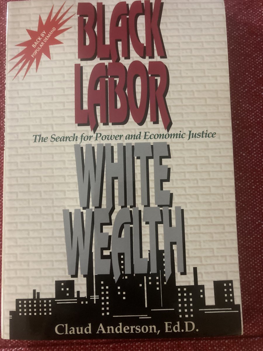 theonlymelcruz's tweet photo. @CallMeBlackPoet Yes We Bout To Dive In ๐๐ซโ๐พ and get into the challenges presented in this book ๐ #ClaudAnderson https://t.co/WbRgKzJBE1