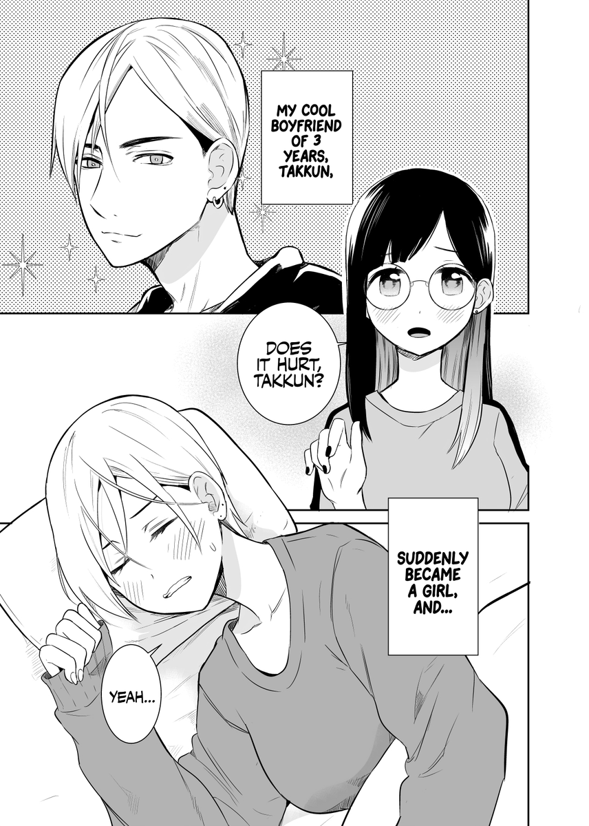 I Became A Girl So I Had To Break Up With My Girlfriend by @akafujipiyokoo1 [EnglishTL/英訳!]
Chapter 02  (1/2)
In collaboration with @SkyeKurisu 
https://t.co/HEAAciz315 