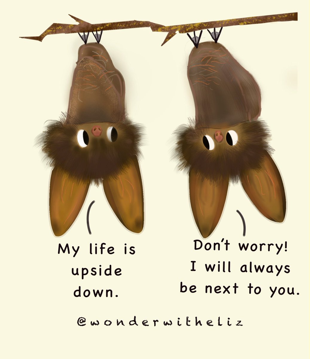 We don’t need a lot of friends or social media followers. Just a few true ones, whom you know will be there for you when you need them. #friendshipover #life #nft #digitalart #realfriends #opensea #bats #realfriends #wonderwitheliz #wwestudio #love