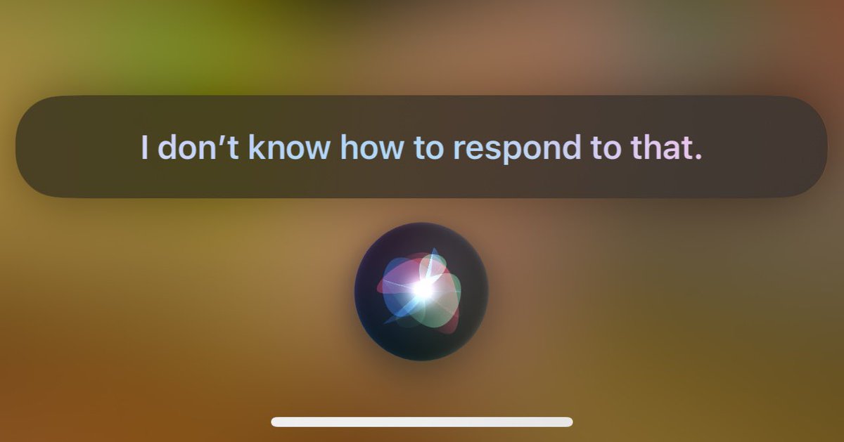 What did you do today? I broke #Siri.