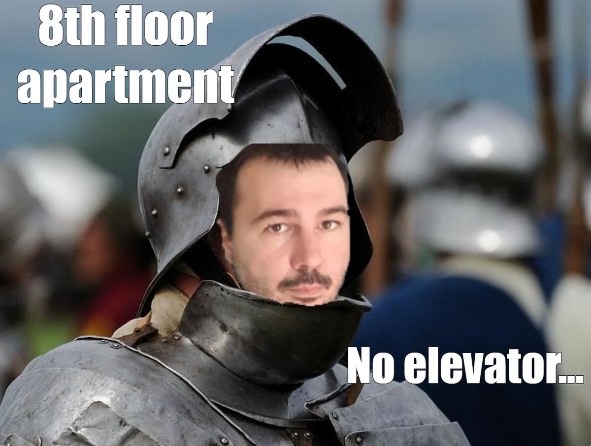 The hype is real! Well, at least if the elevator is working #NAC4 #aoe2 #hype