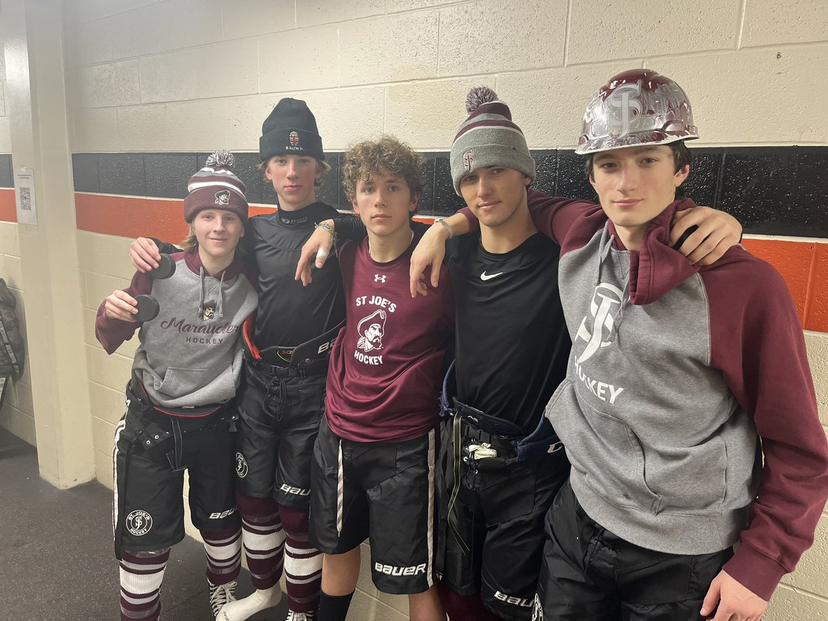 Final from Buff State:
<a href="/SJCI/">St. Joe's</a> 5
Canisius 2

<a href="/SJCI/">St. Joe's</a> out works the Crusaders for their 7th win of the year. Deakin (1g,1a) gets a game puck, Yungbluth (1a) earns the hard hat for physical play &amp; the “grey” line (S.Morreale, Stadelmaier &amp; Crozier) for solid minutes throughout the game