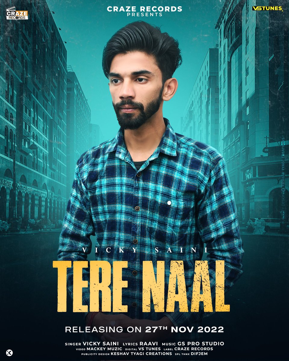 New Work #TereNaal

TERE NAAL

@officialvickysaini
@crazerecords
.
.
Publicity Design @Ktyagicreations
keshavtyagicreations.com
.
.
#TereNaal #vicky #saini #musicvideo #songposter #graphic #design #graphicdesign #graphicdesigner #posterdesigner #keshavtyagicreations