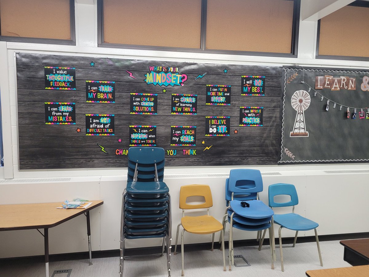 New Year, new bulletin board, new mindset 🤞