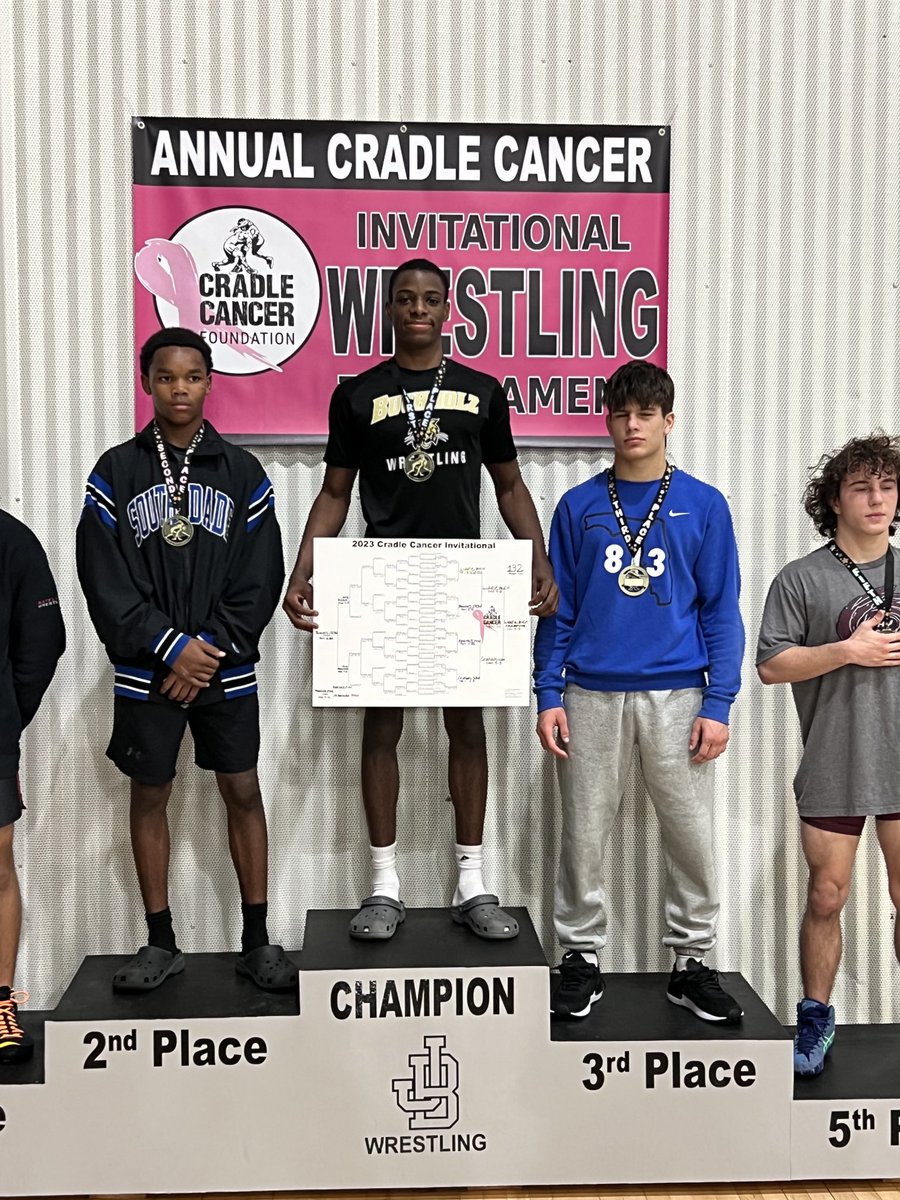 We got a champ!!!! Tough tourney, tougher kid!