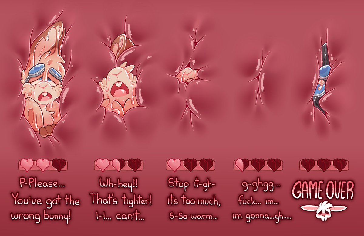 Poor bunny better luck never! 😈😈