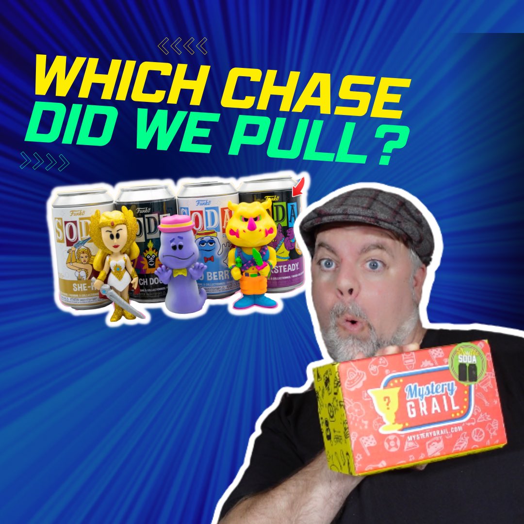 professorjosh's tweet image. Which Chase Did We Get? Double Soda Mystery Grail Mystery Box #FunkoSodaSaturday 
youtu.be/7uzMpFdvtoM

#funkosoda #funkomysterybox #funko @7BucksAPop #mysterygrail