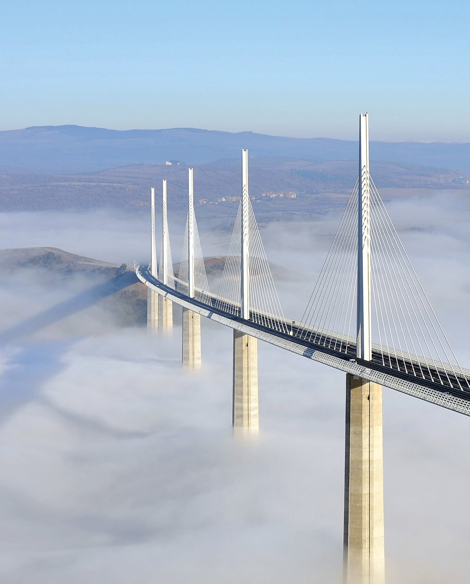 Bridges represent some of the greatest achievements of human engineering and architecture. Here are 12 of the most extraordinary:

1. Millau Viaduct, France (2004) - the world's tallest bridge.