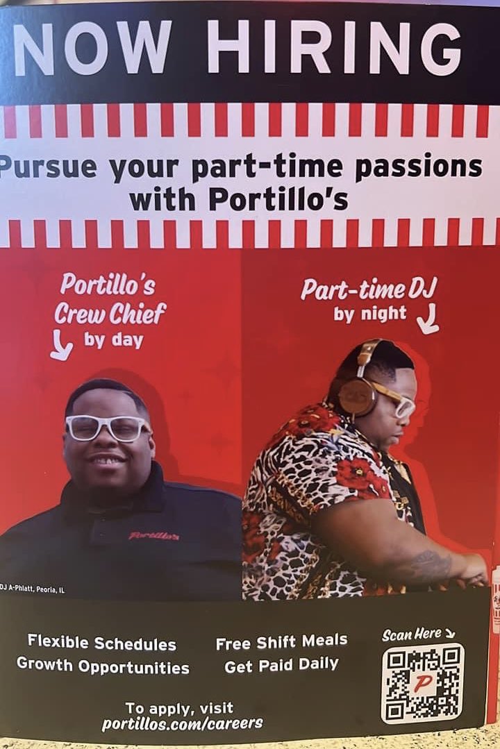 I don’t think @PortillosHotdog meant to clown on DJs, but in doing so they’ve earned my business for life
