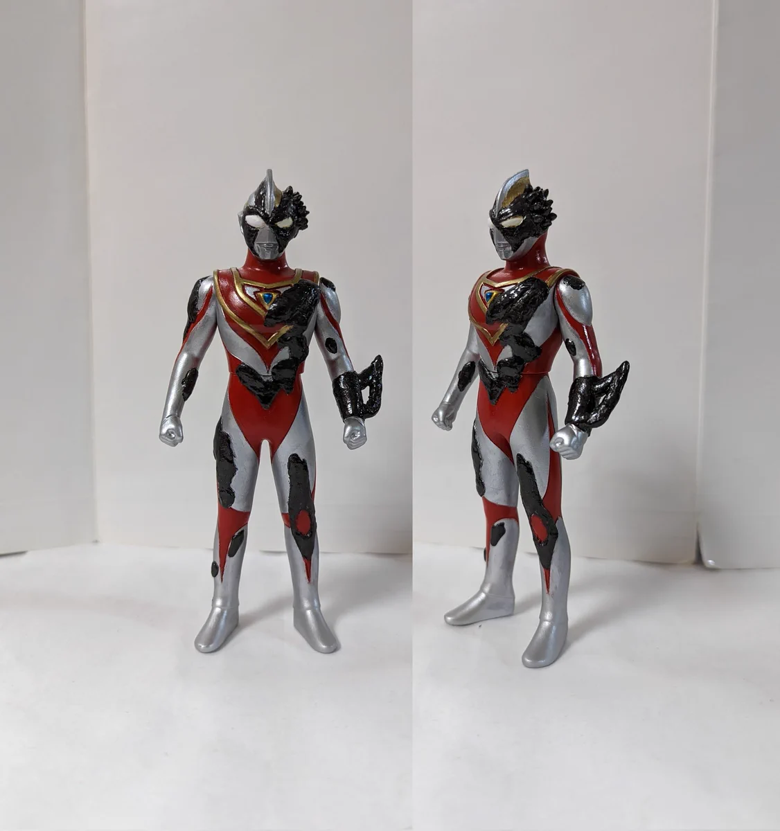 ウルトラ怪獣ソフビ　ニセウルトラマンガイア　リペイント完成品 ゼボΣ on X: 
