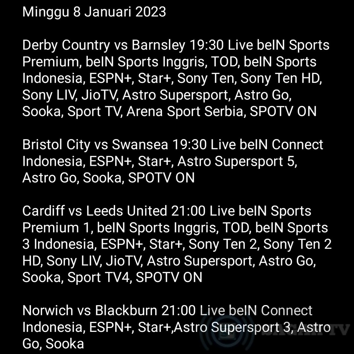 sagahtvlive on Twitter "RT sagahtvlive Jadwal Siaran Langsung FA Cup"