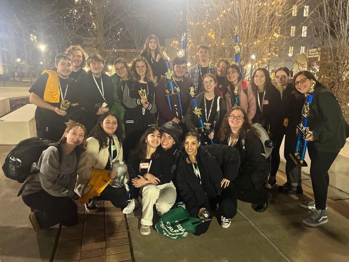 Coming home with some hardware!!! #stanj2023 <a href="/wmhs_theatre/">WMHS Theatre Arts</a> @Sharonawest06 <a href="/WMTHSPrincipal/">WMTHS Principal</a>