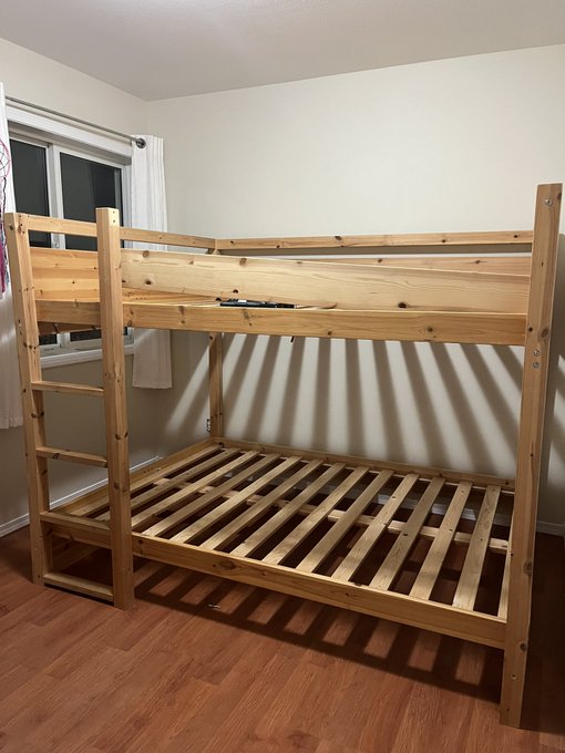 Building bunk beds for our step kids to join us in February 😈 @KittyDmarie2 @carbasauruslex @Sage_Roux<a href="/tag/adultcomedy"class="tags"><span>#adultcomedy</span></a><a href="/tag/adulthumour"class="tags"><span>#adulthumour</span></a><a href="/tag/adultjokes"class="tags"><span>#adultjokes</span></a><a href="/tag/adultsociety"class="tags"><span>#adultsociety</span></a>