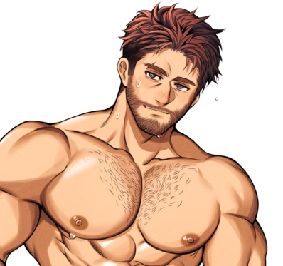 Baradorable's tweet photo. Since Twitter seemed to have deleted the original version. Here's my OC, Rift, after a sweaty day of work.

Art by @holmesdmode https://t.co/V1PQN5wFOM