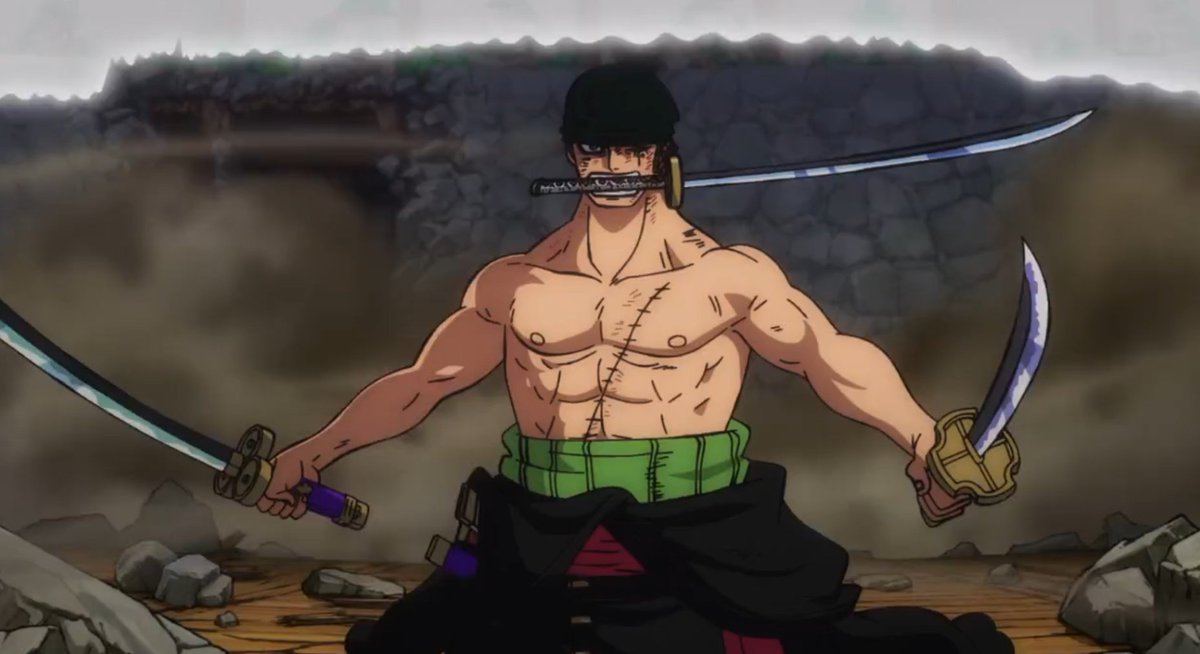 Luffy Gang on Twitter "Zoro wearing Bandana >>>>>>> ONEPIECE1046"