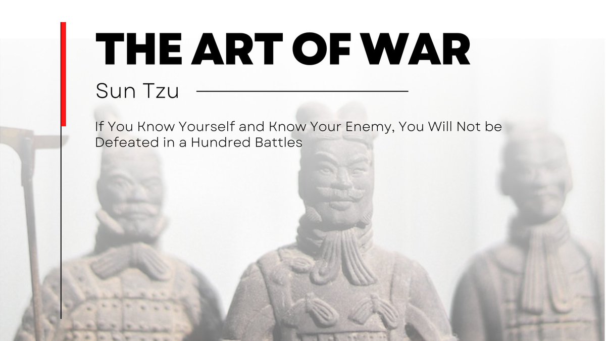 GoDiscusCom's tweet image. In a quote from a book entitled The Art of War by Sun Tzu’s : “If You Know Yourself and Know Your Enemy, You Will Not Defeat in a Hundred Battles” Sun Tzu was a Chinese military genius and philosopher, read more on : godiscus.com/blog/If-You-Kn…