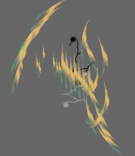 こういうペン先を作ってみたりした
まあまあ使えそうだが、これの10倍便利なのがクリスタアセットにごろごろ転がっている現状 